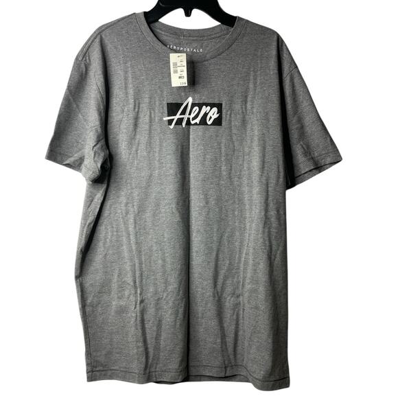 Aeropostale Men's Aero Script Graphic Short Sleeves Tee New Size Medium - Picture 1 of 5
